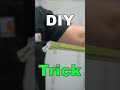 DIY trick!📏#shorts #diy #tools #construction #tips #tricks