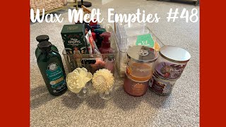 Wax Melt Empties #48 ~ October, November, \u0026 December 2024