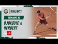 Djokovic Vs Herbert Round 1 Highlights | Roland-garros 2024