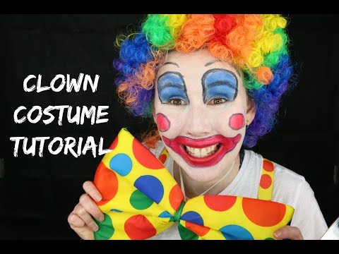 Clown Costume Tutorial | Last Minute Halloween Costume Series Clown Costume Tutorial | Last Minute Halloween Costume Series