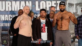 LET THE BIG BOYS RUMBLE! ADAM KOWNACKI \u0026 GERALD WASHINGTON FACE TO FACE - FULL WEIGH IN \u0026 FACE OFF