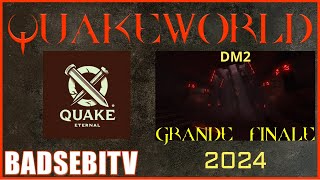 BLACK BOOK  [BB]  VS SLACKERS  [SR]  MAP 4 DM2 GRANDE FINALE QUAKEWORLD QW ETERNAL  [ 2025 ]