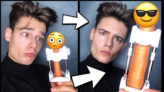 I Tried a PENIS EXTENDER for a Month! BEFORE vs AFTER... Penis Enlargement Self-Experiment