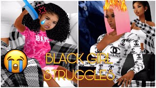 DIFFERENT TYPES OF GIRLS GETTING THEIR HAIR DONE👸🏾🤷🏽‍♀️🤕 (IMVU SKIT)