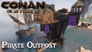 Conan Exiles - Pirate Outpost build guide