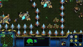 CPU Cat and Mouse - UMS Gameplay - Starcraft remastered