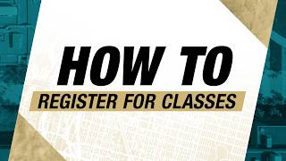 How To Register For Classes At Cu Denver