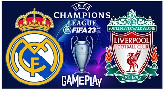 Real Madrid vs Liverpool FC (UEFA Champions League) Fifa 23 Gameplay Highlights (No Commentary)