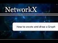 How to create a graph using Networkx library : Networkx Tutorial # 1