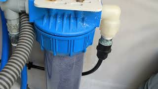 Replace Spectra watermaker charcoal filter