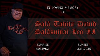 Funeral Service for Salā Tavita David Salāsuivai Leo II