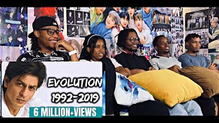 Africans React to Shahrukh Khan Evolution (1992-2019)