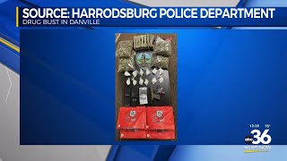 An investigation leads to a drug bust in Danville