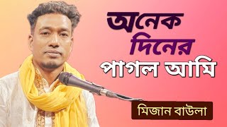 অনেক দিনের পাগল আমি.. মিজান বাউলা | Onek Diner Pagol Ami | Mizan  Bawla