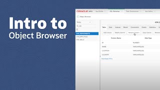 Intro to Object Browser
