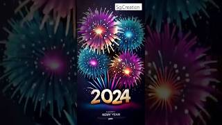 Happy New year 2024 whatsapp status | New year status #2024 #newyear #shorts #viral