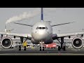 CLOSE UP! SAS Airbus A330-300 POWERFUL TAKE OFF from Copenhagen Airport