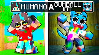 SOBREVIVÍ a la Infección de THE JOY GUMBALL en Minecraft!😰😹