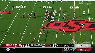 Oklahoma State OL/Offense vs Oklahoma Defense (2023)