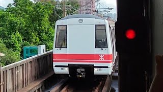 [白頭車首次行港島線有動物園]ISL復古白頭M-Train主題列車(A161/A162)以首次服務港島線頭班車駛入柴灣站2號月台/柴灣-堅尼地城行車片段(內含有不食鐵路迷行為不檢及嘈喧巴閉，敬請留意)