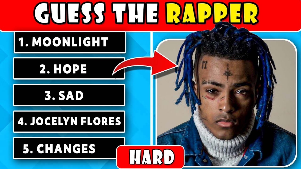 Guess The Rapper By 5 Songs🎵- Most Popular Rap Songs | 99% Will Fail ...