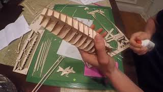 how to make a wooden model sail boat  DIY wooden model boat
