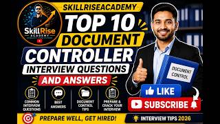 Top 10 Document Controller Interview Questions and Answers | Document Control Interview Tips 2026