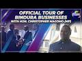 OFFICIAL TOUR OF BINDURA BUSINESSES WITH HON. CHRISTOPHER MAGOMO (MP)