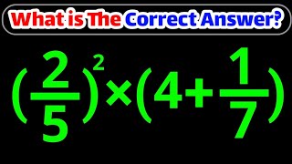 Can You Solve This Simple Math Question?