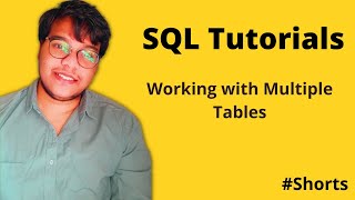 Working with Multiple Tables in SQL Tutorial | Python Soldiers #shorts #sql #tutorial #python