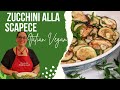 Zucchini alla Scapece -Have you eaten this recipe? Popular Neapolitan VEGAN side dish.