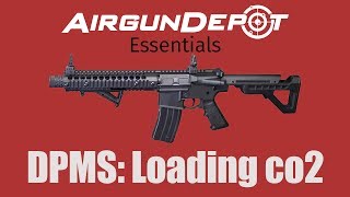 Crosman DPMS: How to load the CO2