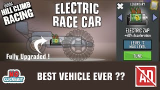 ELECTRIC RACE CAR - Hill Climb Racing | Garage | HCR BEST VEHICLE (iOS, Android)