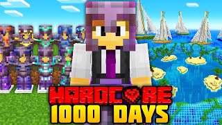 I Survived 1000 Days in Minecraft Hardcore...