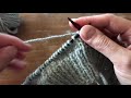 2 stitch i cord bind off knitting tutorial