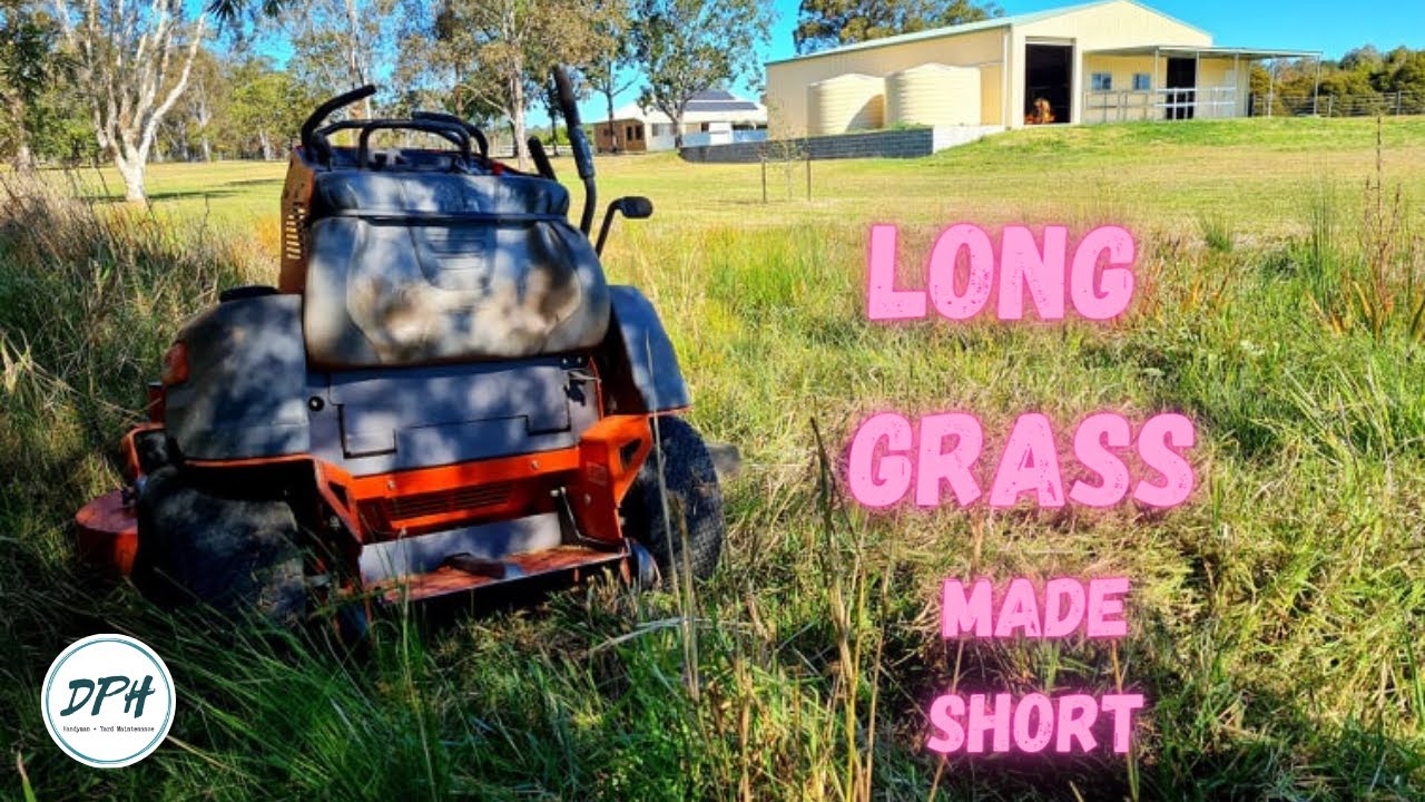 Overgrown Acreage Mowing Youtube