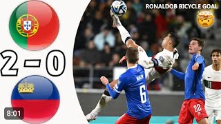 Liechtenstein Vs Portugal 0-2 All Goals & Highlights 🔥