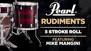 Pearl Drum Rudiments - 5 Stroke Roll