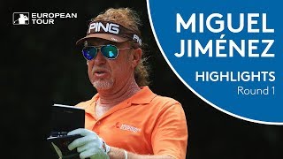 Miguel Ángel Jiménez Highlights | Round 1 | 2018 Shot Clock Masters