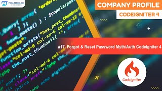 17. Forgot & Reset Password Myth Auth CodeIgniter 4