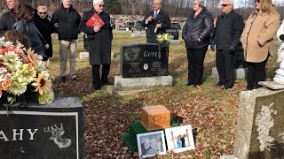 Graveside service for the late Timothy Guyea