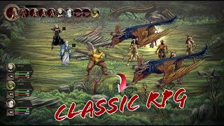 Comic Style Classic Turn Based RPG Open World + Dungeon Exploration - Dragonero Gameplay