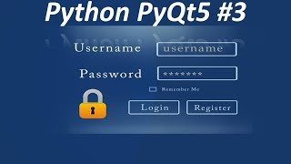 How to create GUI in Python || PyQt5 : #3