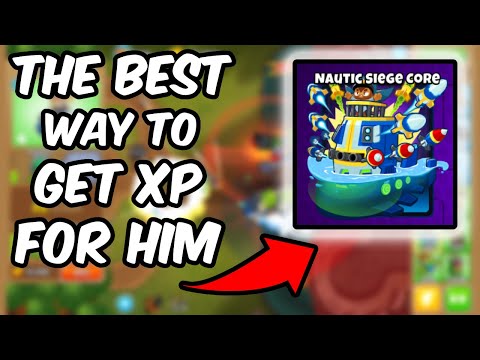 BTD6 - The BEST Way to GRIND XP for The SUBMARINE MONKEY PARAGON