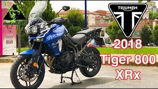 TRIUMPH Tiger 800 XRx 2018, İlk İzlenim, Motovlog