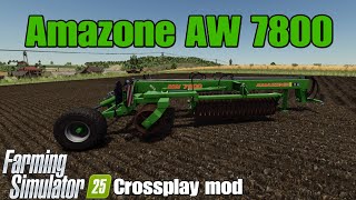 Amazone AW 7800 / FS25 crossplay mod