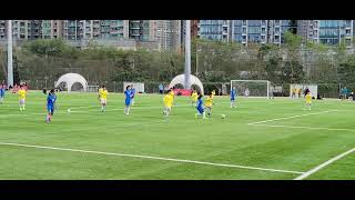 20230107 賽馬會幼苗足球比賽D2聯賽 第三節 U12 Starter（黃） vs HKFA (藍）