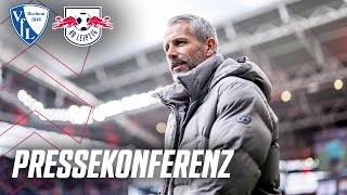 "Müssen uns jedes Spiel neu erarbeiten" 🎙️ PK vor VfL Bochum - RB Leipzig