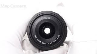 Panasonic (パナソニック) LEICA DG SUMMILUX 15mm F1.7 ASPH. 美品