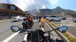 【BMW S1000RR KTM 1290SDR】箱根 椿ライン・大観山・大涌谷 hakone tsubaki-line daikan-zan owaku-dani touring#37